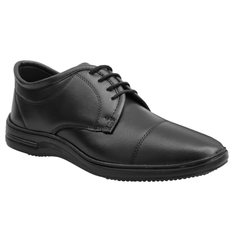 Sapato Social Masculino Estilo Militar Trabalho Escolar Promoção