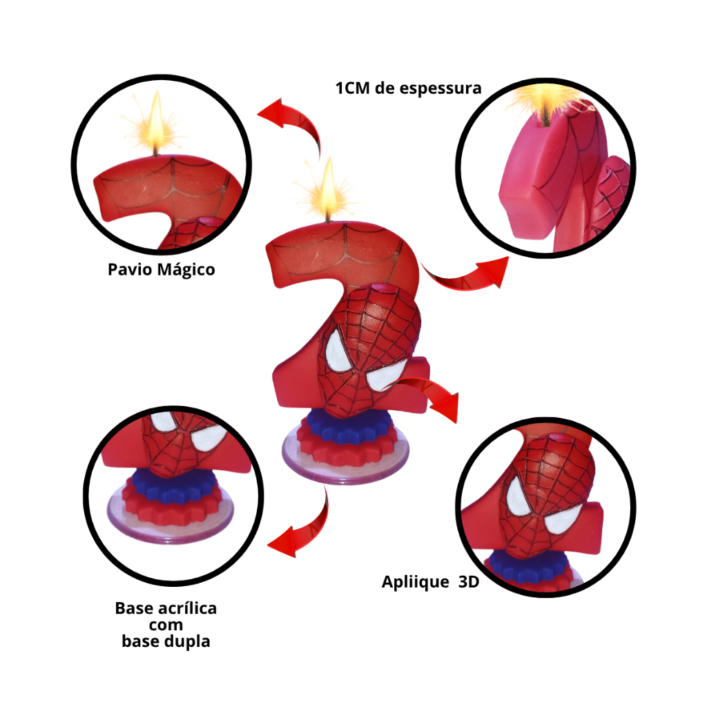 Bolo com Topo do Homem Aranha: Onde Comprar | BuscaProdutos