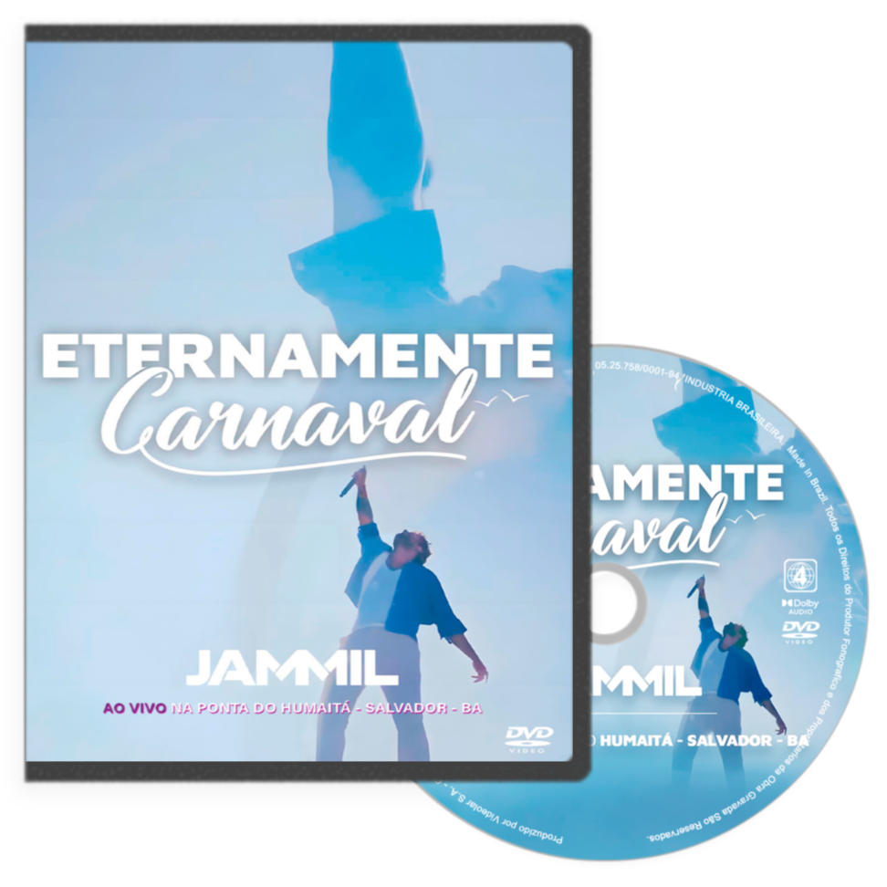 DVD - Jammil Eternamente Carnaval Ao Vivo na Ponta do Humaitá - Salvador - BA (2025)