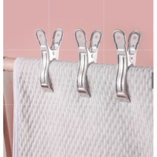 Pregador De Roupas Inox Varal Lavagem Kit 20 Clips (5cm DDDH) Pinça Para Pendurar Roupa,Prendedor Roupa Lavanderia em Oferta na Shopee