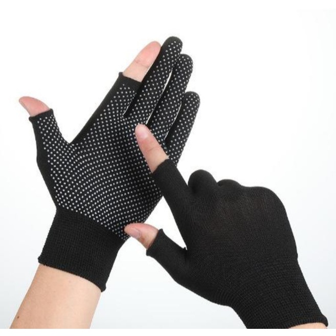 Luvas De Pilotagem Motociclista, Ciclismo, Pesca Respirável Antiderrapante Unissex