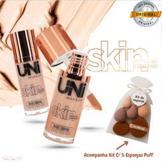 Base Líquida Skin Perfection da Uni Makeup - Original em Oferta na Shopee