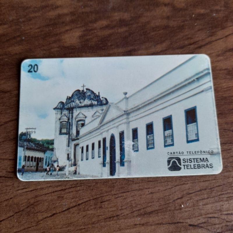 Cartão Telefônico Antigo - PALÁCIO CONDE DOS ARCOS Goiás - GO
