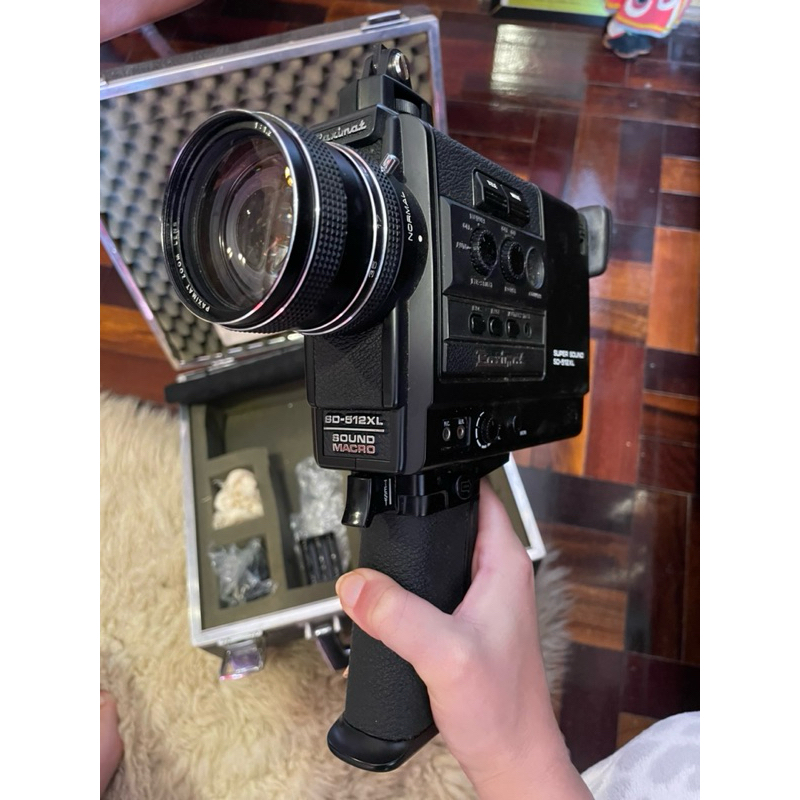 câmera super 8 paximat antiga