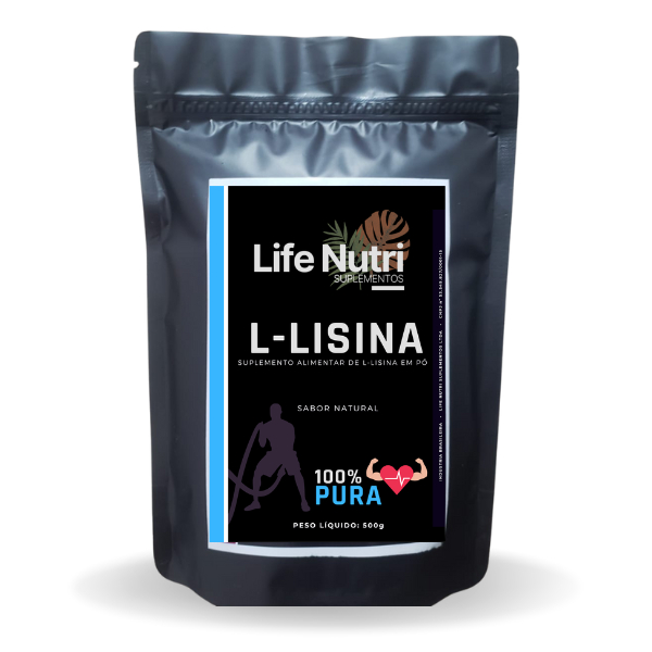 L-LISINA Hidrolisada 500g Life Nutri
