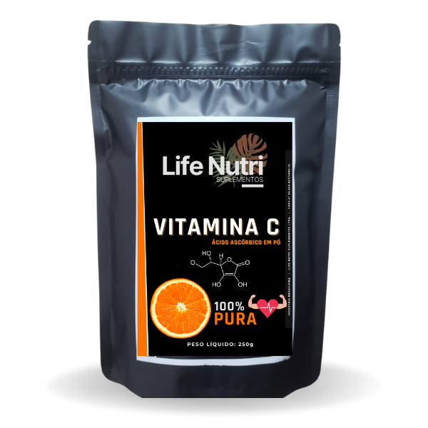 Vitamina C - Ácido Ascórbico - Life Nutri