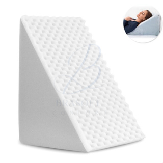 Encosto Anatômico, Triangular, Branco, Leitura, Pós Operatório, Capa Com Zíper, BraSoft Confort em Oferta na Shopee