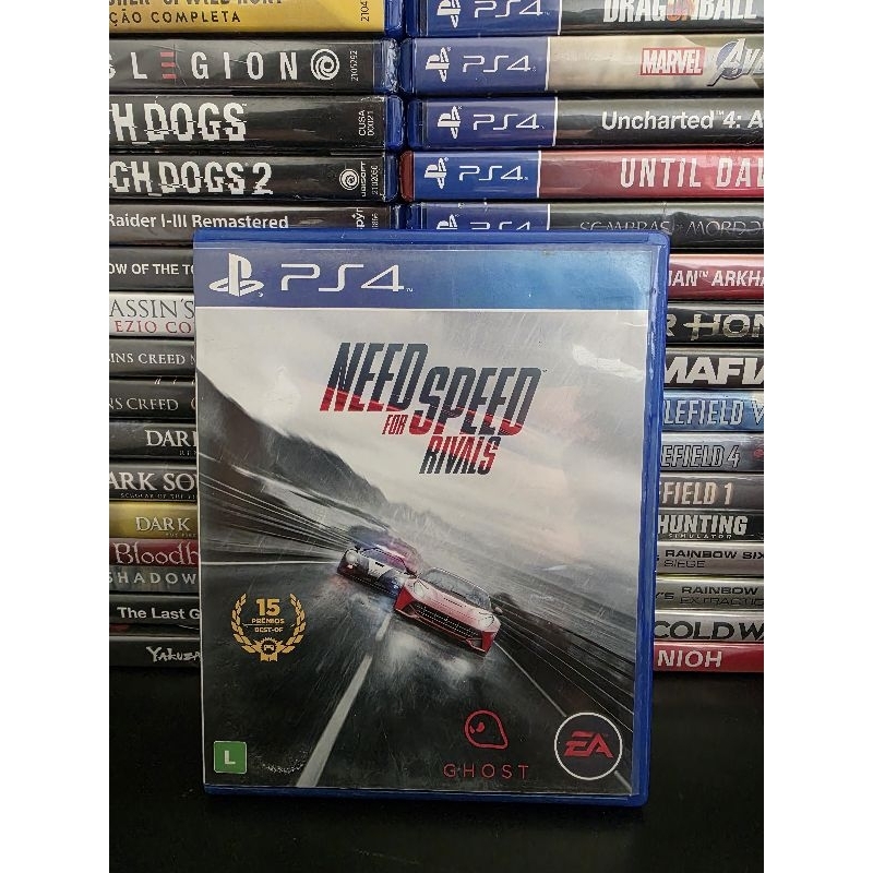 need for speed rivals mídia fisica jogos ps4