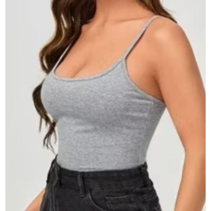 Kit 3 Regatas feminina basica de alcinha dia a dia lindas cores em Oferta na Shopee