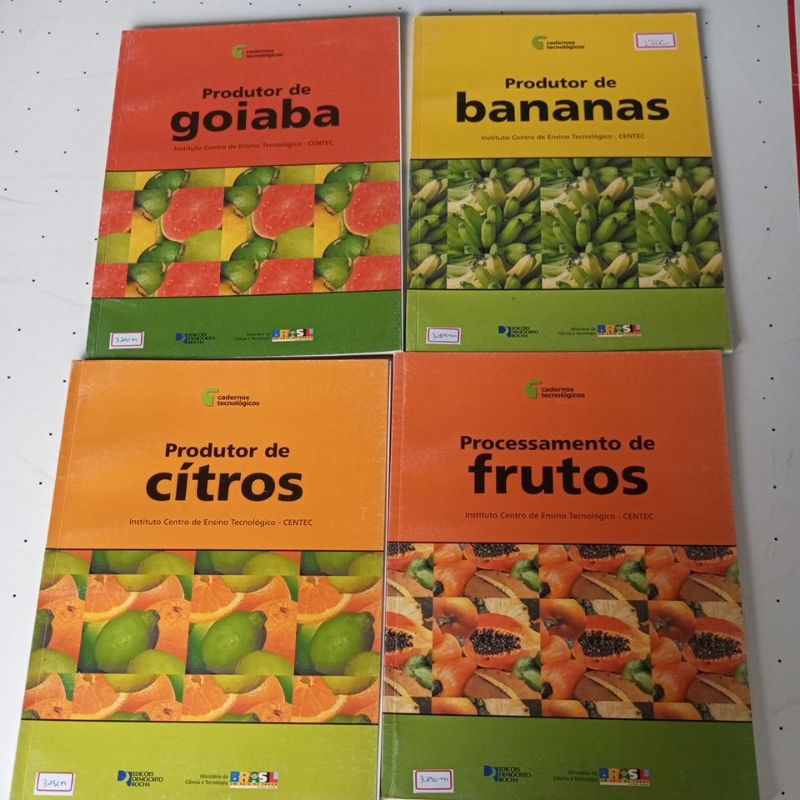 Cadernos do produtor Bananas, goiaba, cítros e frutos Agronomia (G3)