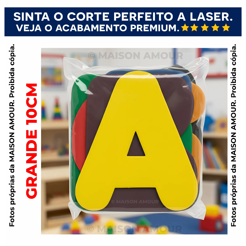 Alfabeto Móvel Eva - Comprar com Melhor Preço em Móveis