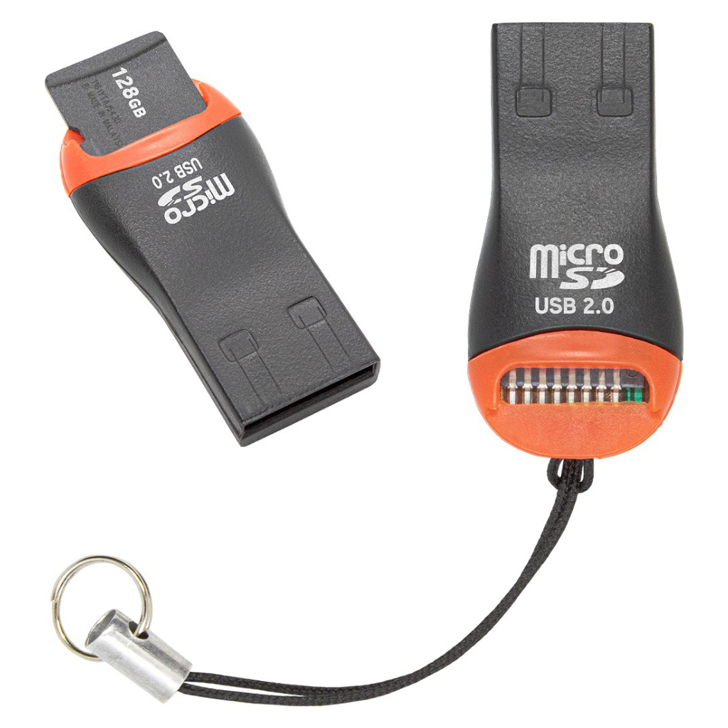 Leitor Gravador Adaptador USB Cartão De Memória Mini Micro Sd M2 2.0 Alta Velocidade Até 128Gb em Oferta na Shopee