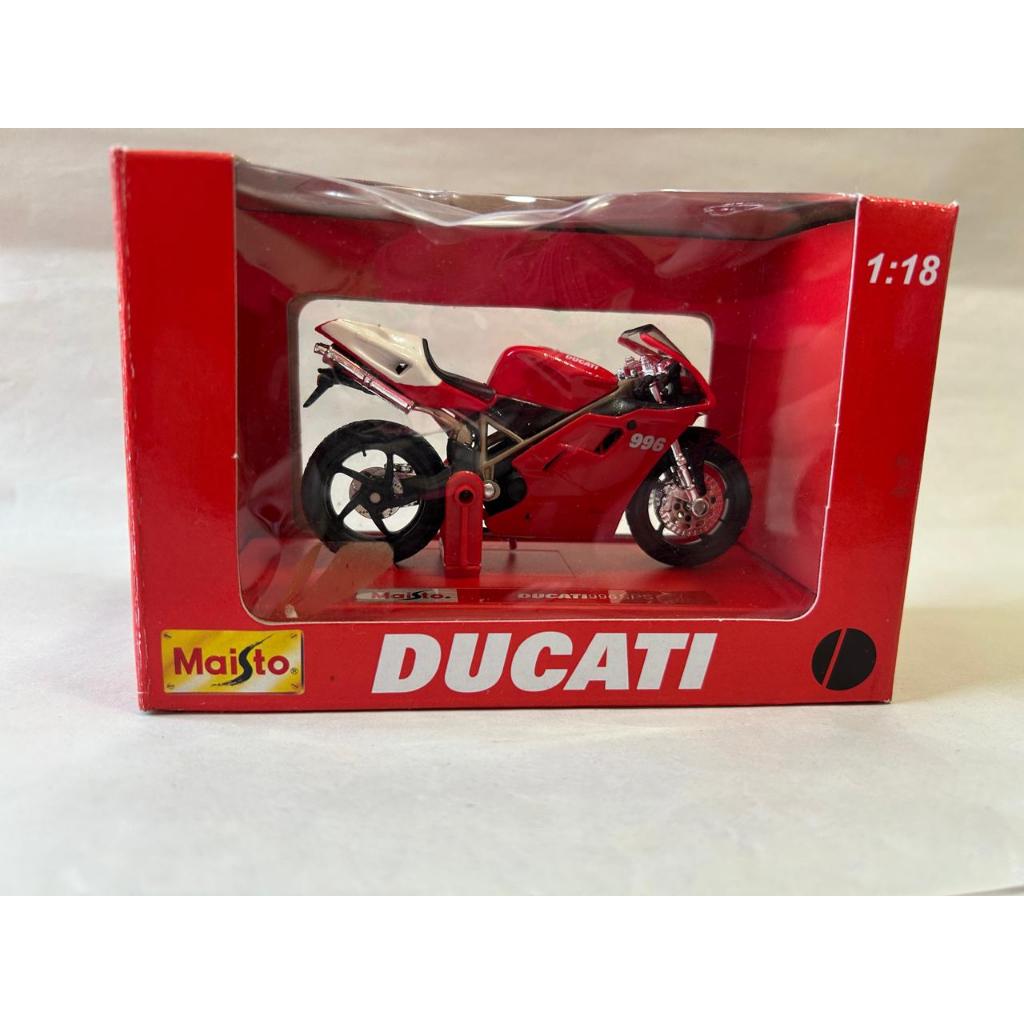 Miniatura Moto 1:18 Ducati 996 SPS Maisto