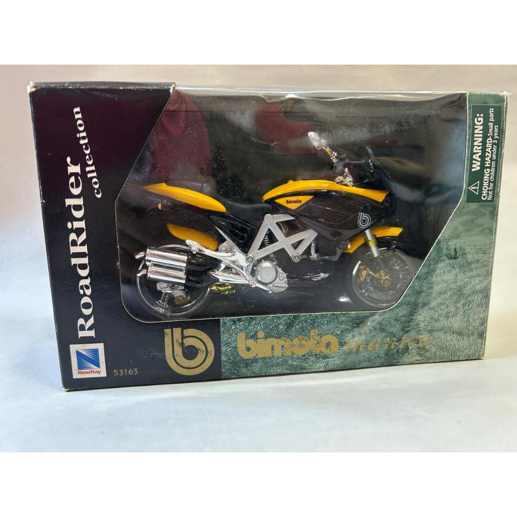 Miniatura Moto 1:12 Honda Gold Wing Bimota New Ray