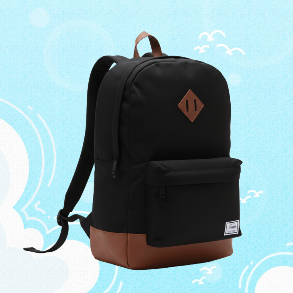 2026 Mochila Escolar Casual Juvenil - Convoy CO70014 by Yins em Oferta na Shopee