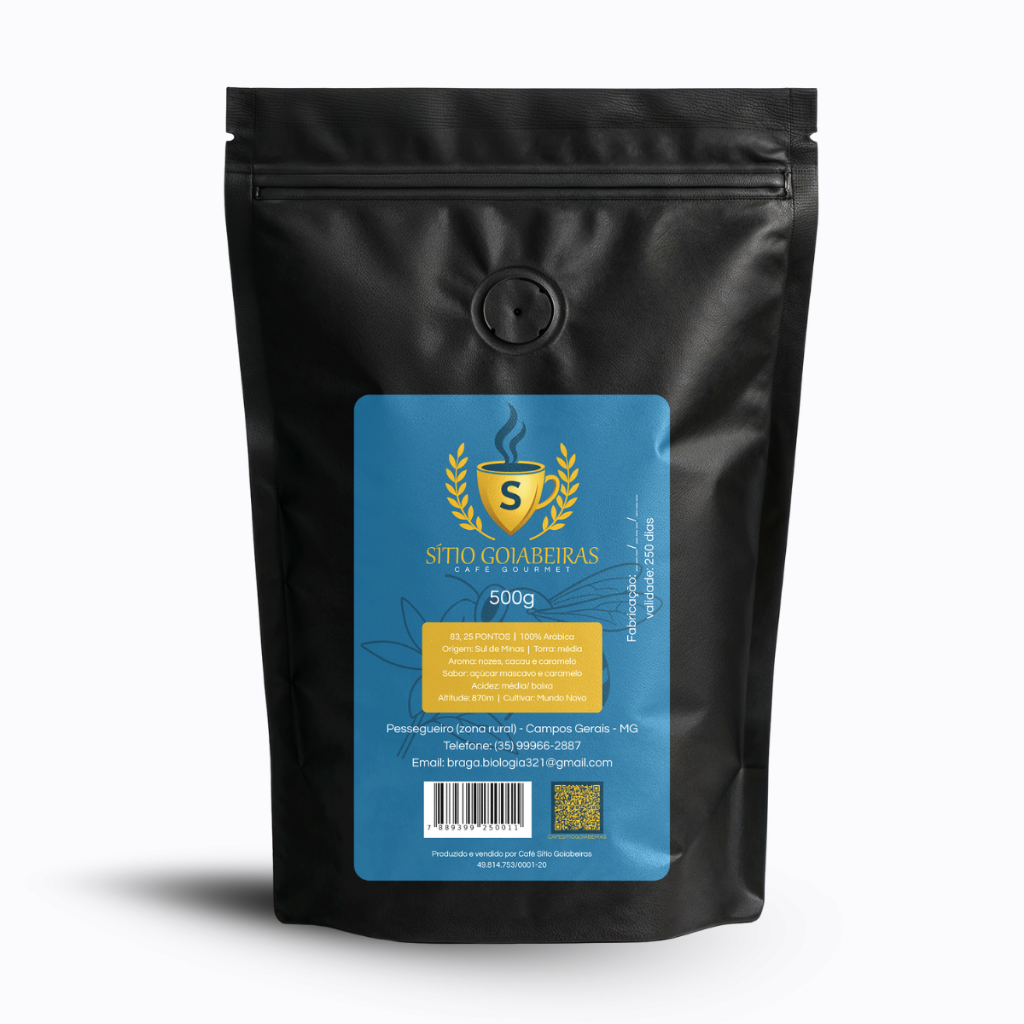 Café Gourmet Sítio Goiabeiras (torrado e moído) 500g