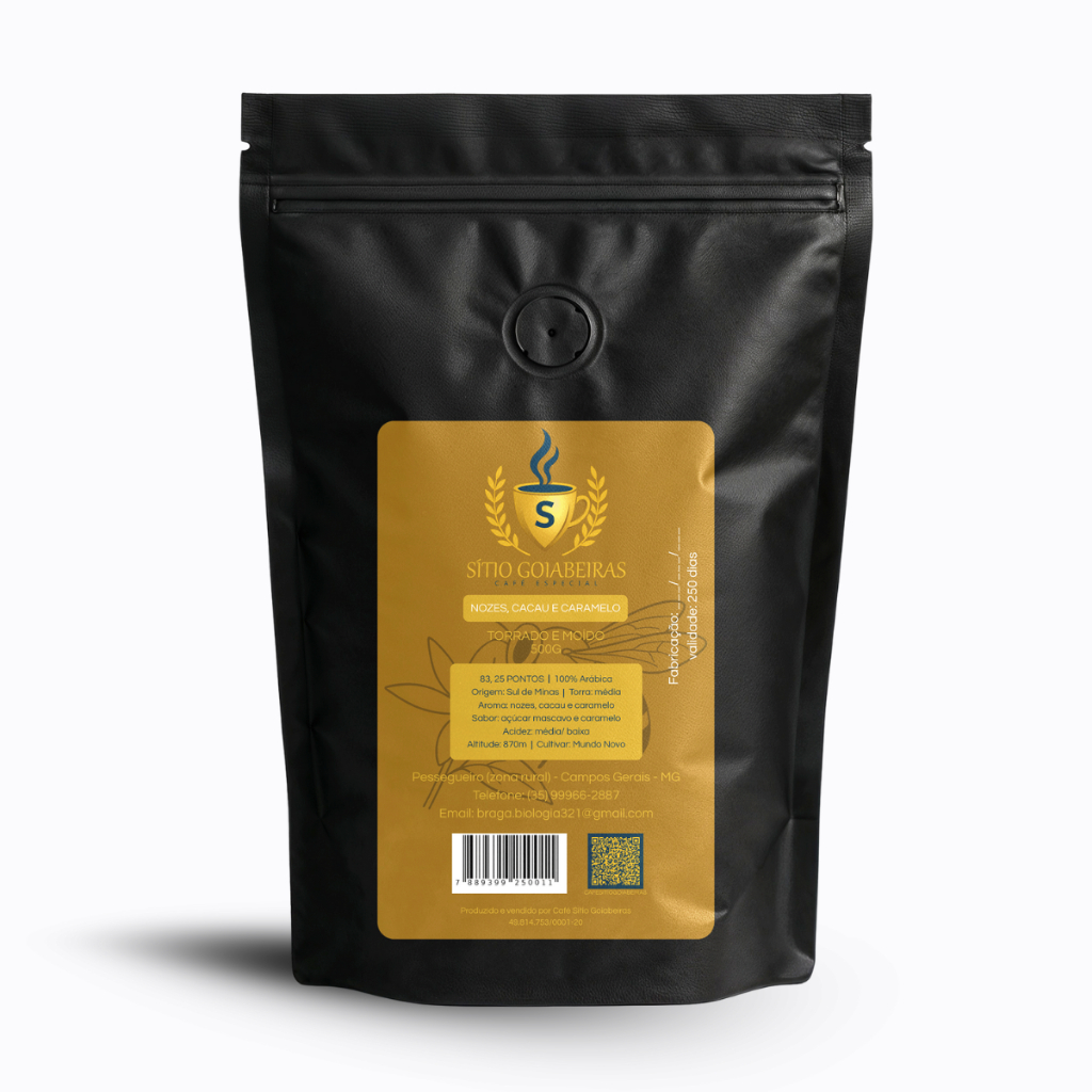 Café Torrado e Moído 500g Café Especial 84pts 100% Arábica Gourmet Premium