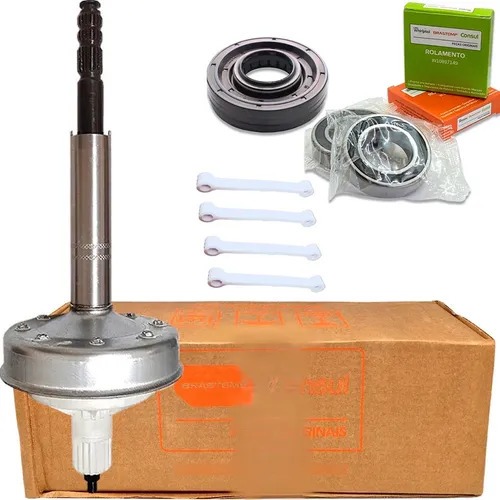 Kit Mecanismo Eixo Longo Brastemp Consul Maré 10kg Original