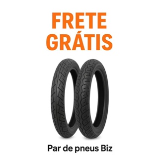 Pneu Biz 100 125 Pop 100 - 60/100-17 + 80/100-14 em Oferta na Shopee