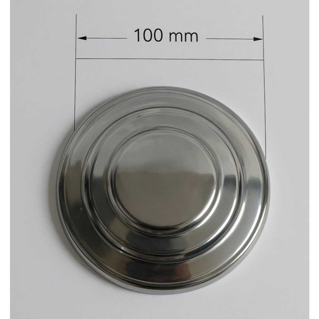 TAMPA BALEIRO MÉDIO ALUMINIO, PARA BALEIRO MÉDIO, SERVE SOMENTE EM BALEIROS em Oferta na Shopee