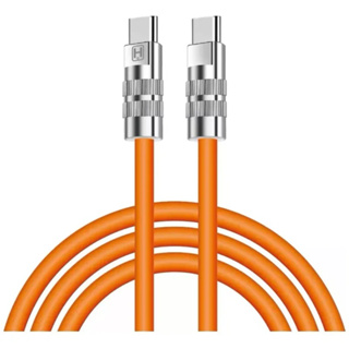 Cabo Turbo para iphone 120W Tipo C para C com Conectores Metal Super reforçados - Hrebos Slim 2024 Envio(até 12 horas) em Oferta na Shopee