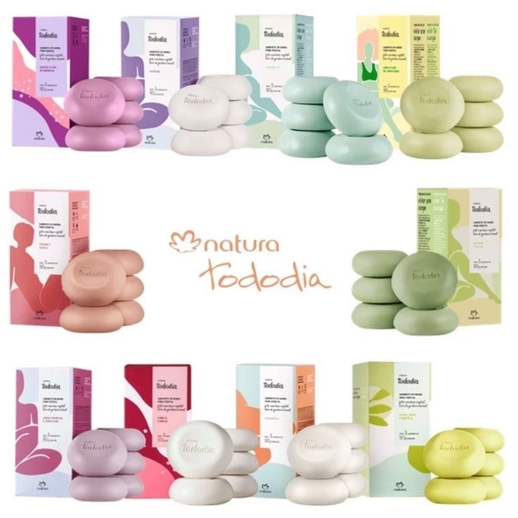 Sabonetes Natura Todo Dia da caixa com 5 unidades 90G cada