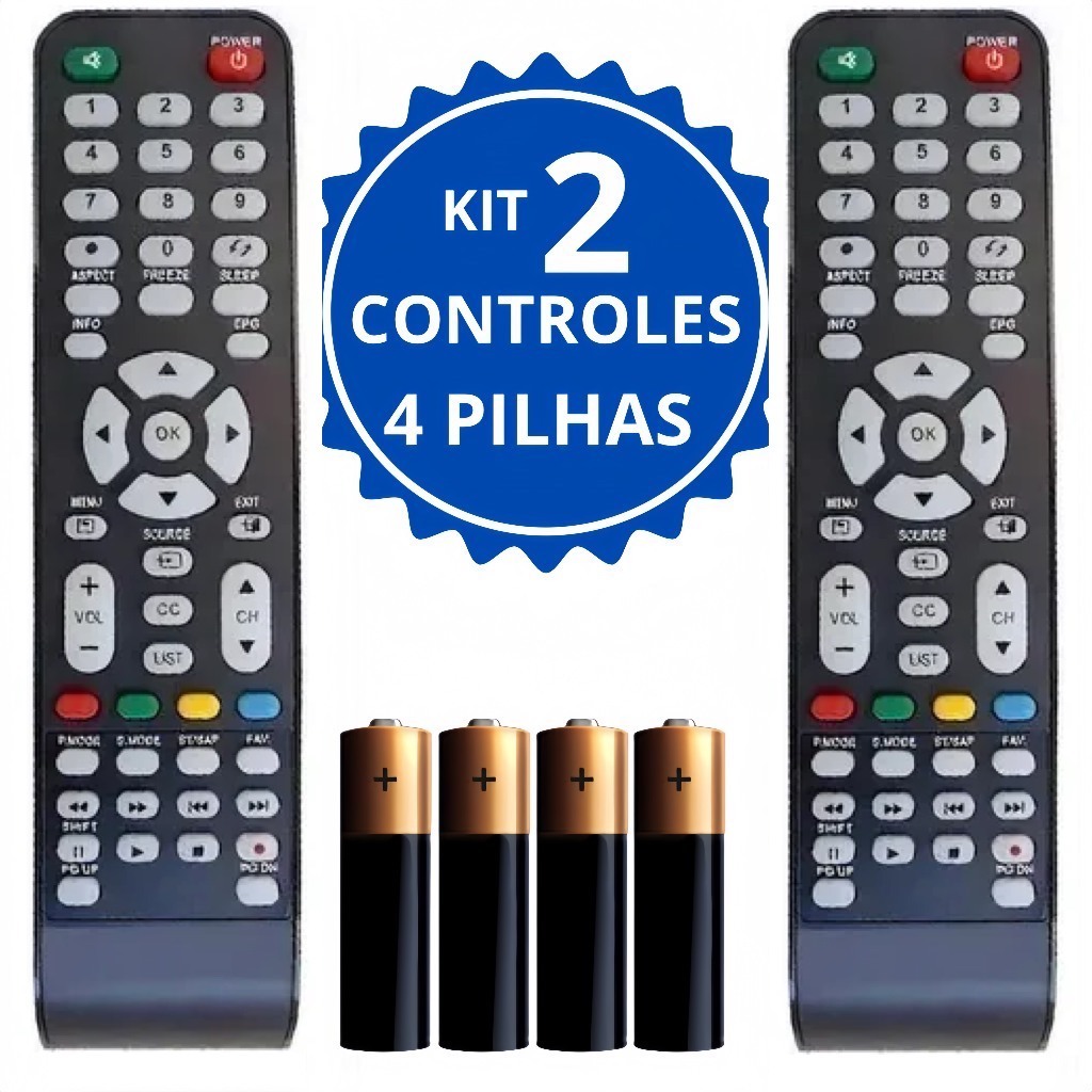 Controle Remoto para TV CCE rc512 modelo 7974