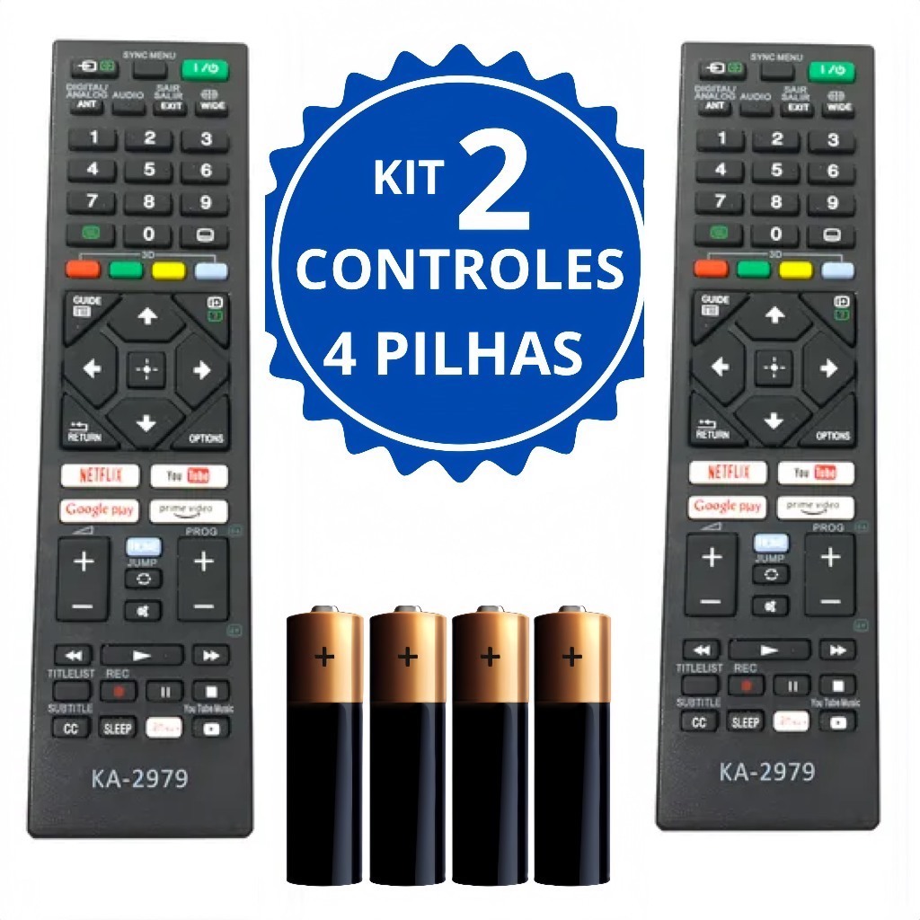 Controle Remoto Sony Tv LED LCD 7067