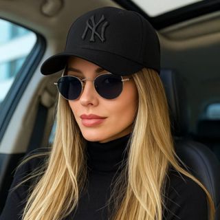 Bone New York NY Bordado Aba Curva Masculino e Feminino Unissex Regulagem Fitão Blogueira em Oferta na Shopee