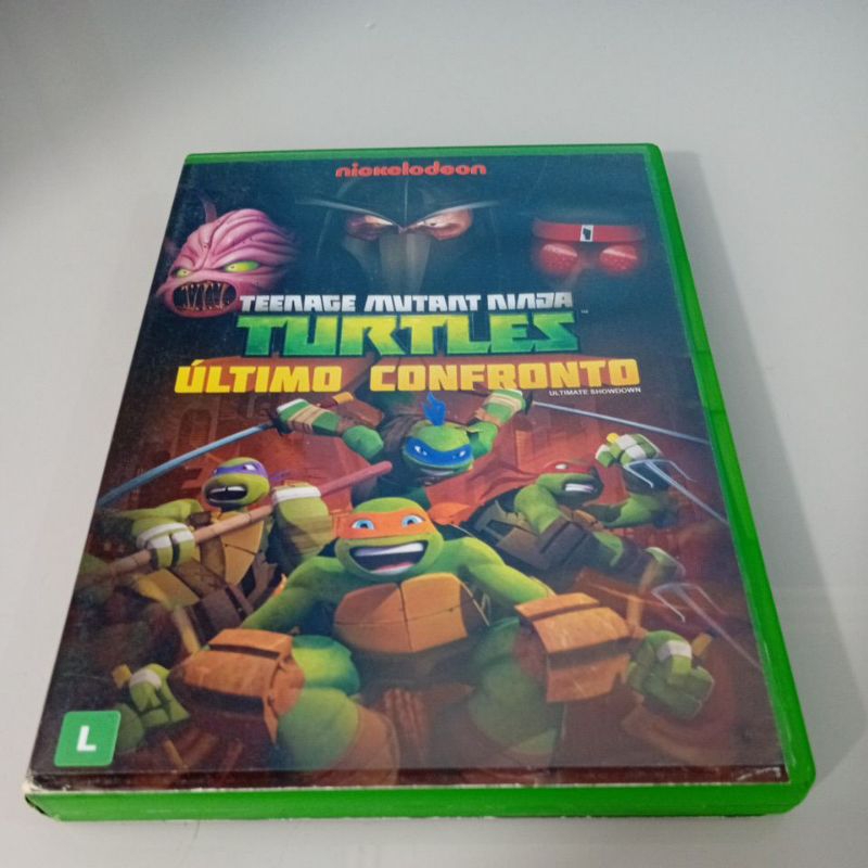 Dvd Tartarugas Ninjas Último confronto