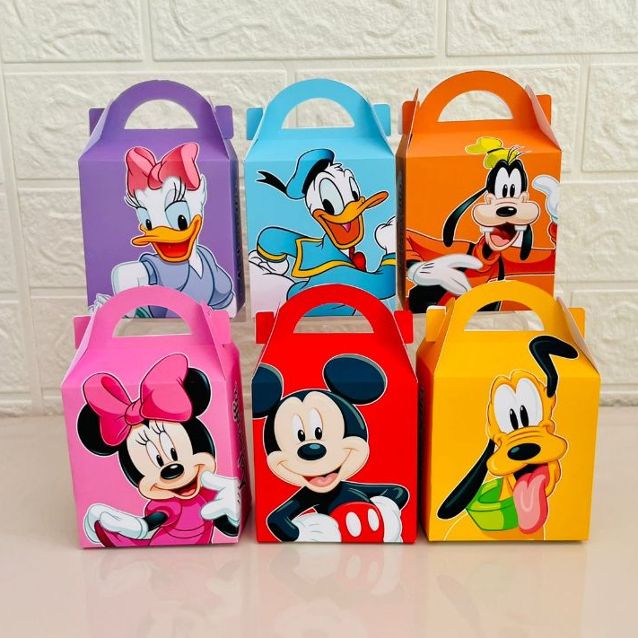 Maletinha turma do Mickey, personalizados turma do mickey, caixinha turma do mickey, festa, lembrancinha