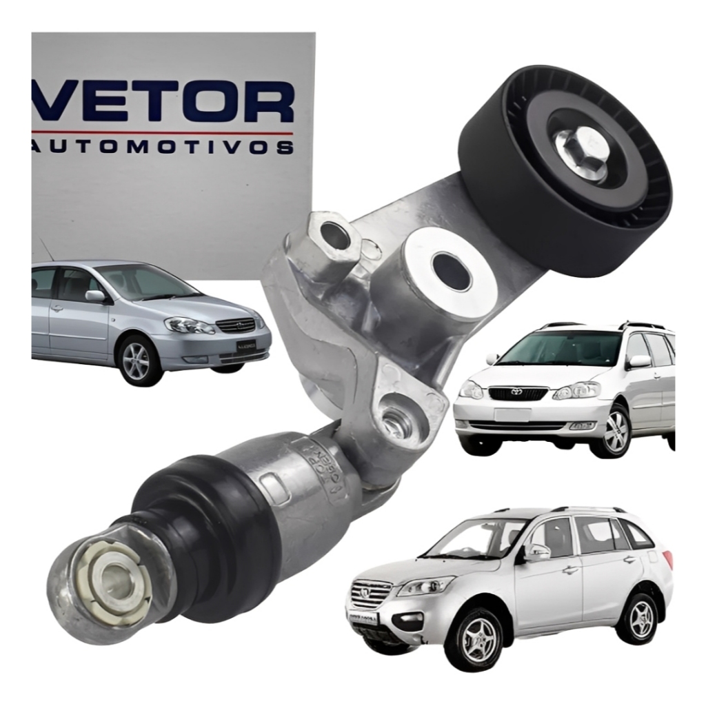 Tensor Alternador Corolla 1.8/1.6 Fielder Lifan X60 1.8 16v Rav4