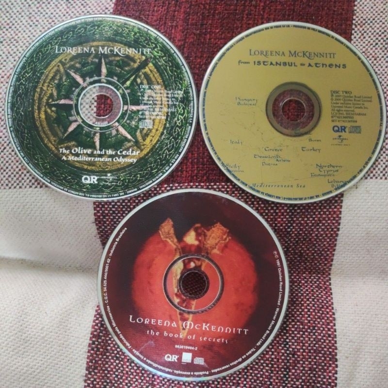 CD Lorena Mckennitt (Lote Com 3 Mídias Originais)