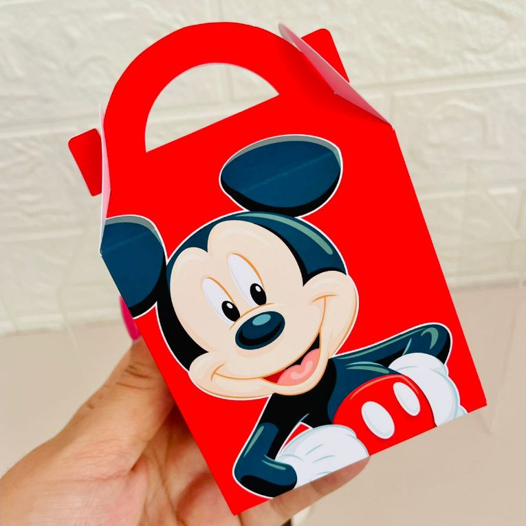 Maletinha mickey, caixinha mickey, personalizados mickey, lembrancinha mickey (pegue e monte)