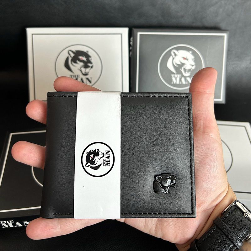 Carteira Masculina Couro PREMIUM THE MAN - (ACOMPANHA CAIXINHA). em Oferta na Shopee