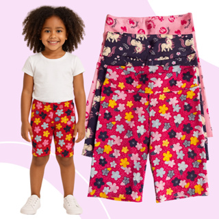 Kit 6 Bermudas Ciclista Infantil Feminina Suplex Confortável Menina Verão ENVIO ESTAMPAS SORTIDAS em Oferta na Shopee