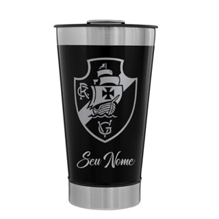 Copo 473Ml Térmico Personalizado TIME VASCO + NOME em Oferta na Shopee