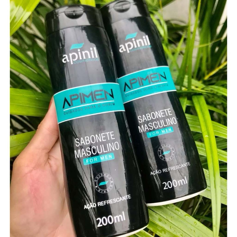 Apimen - Sabonete íntimo masculino com ação refrescante 200ml