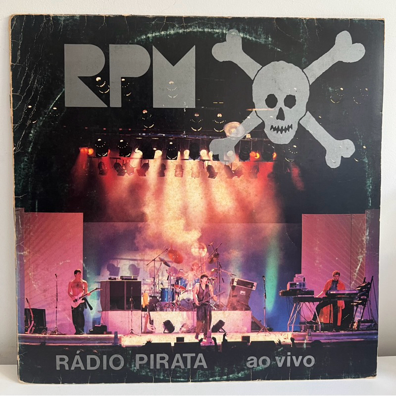 LP VINIL RPM RÁDIO PIRATA AO VIVO COMPLETO.