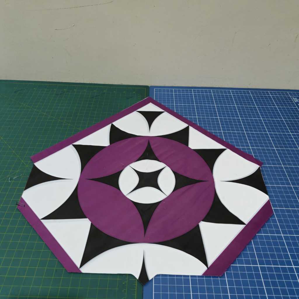 Corte pronto plástico cortado raia MINI Sputinik estampado