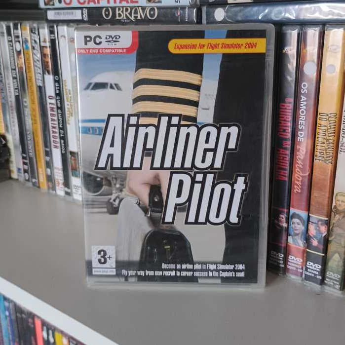 PC DVD ROM - AIRLINER PILOT (LACRADO/IMPORTADO)