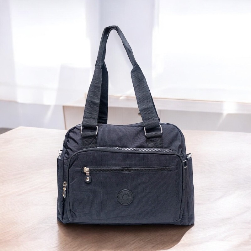 Bolsa Transversal Unissex • Grande • Cabe Notebook • Nylon • Premium em Oferta na Shopee