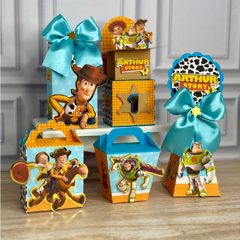 Kit Personalizado Toy Story Festa infantil lembrancinha caixinhas - festa - caixinha - decoração - caixa milk - kit 10