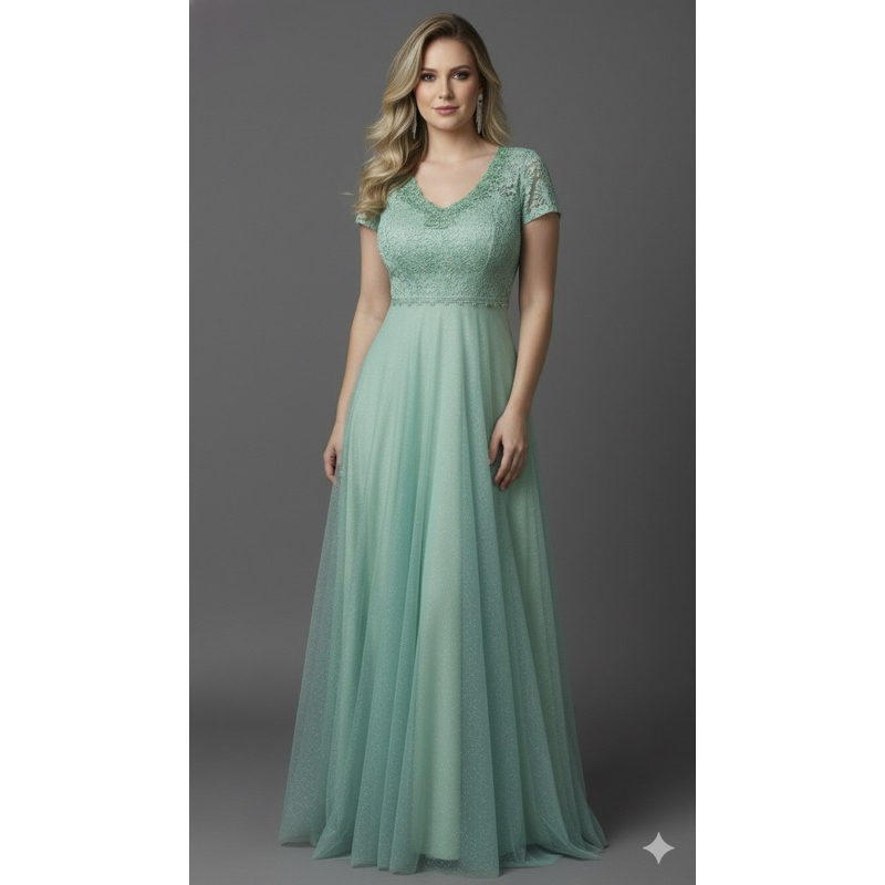 Vestido Evangélico Terracota na Black Friday 2025 | BuscaProdutos