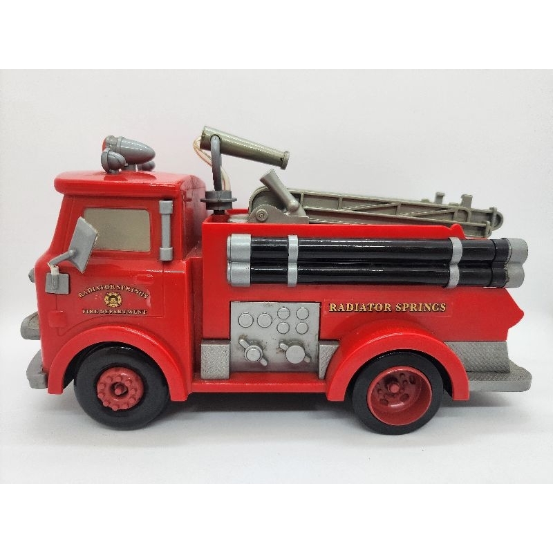 Miniatura Bombeiro Carros Aproximadamente 22 cm usado com partes quebradas