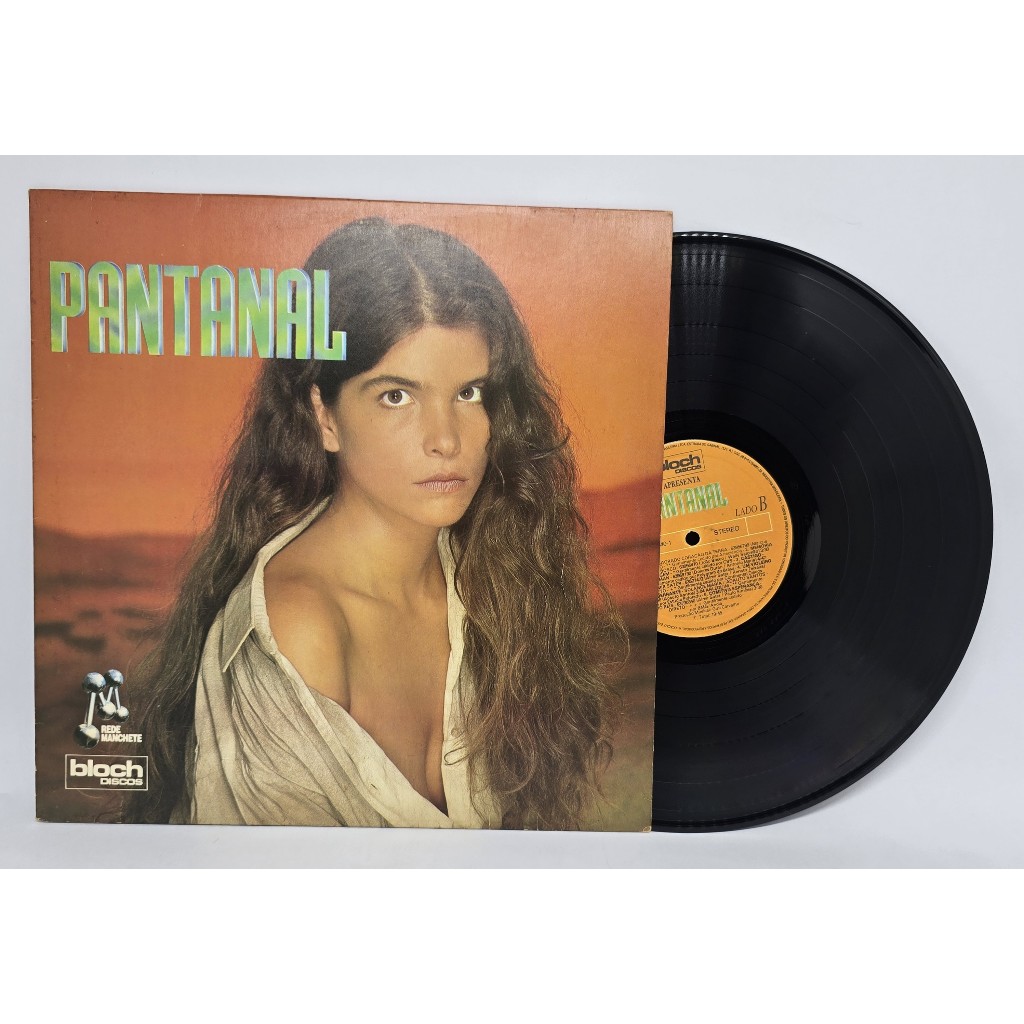 Pantanal - Blosh Discos 1990 - Trilha Sonora Novela - Ivan Lins, Simone, Almir Sater. João Bosco, Robertinho Do Recife..