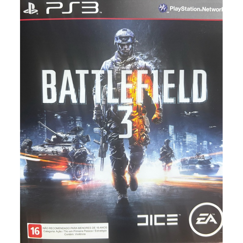 Battlefield 3 PS3 Mídia Física A Pronta Entrega em Oferta na Shopee