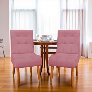 2 Cadeira Poltrona Decorativa para Sala de Jantar Sophia em Oferta na Shopee