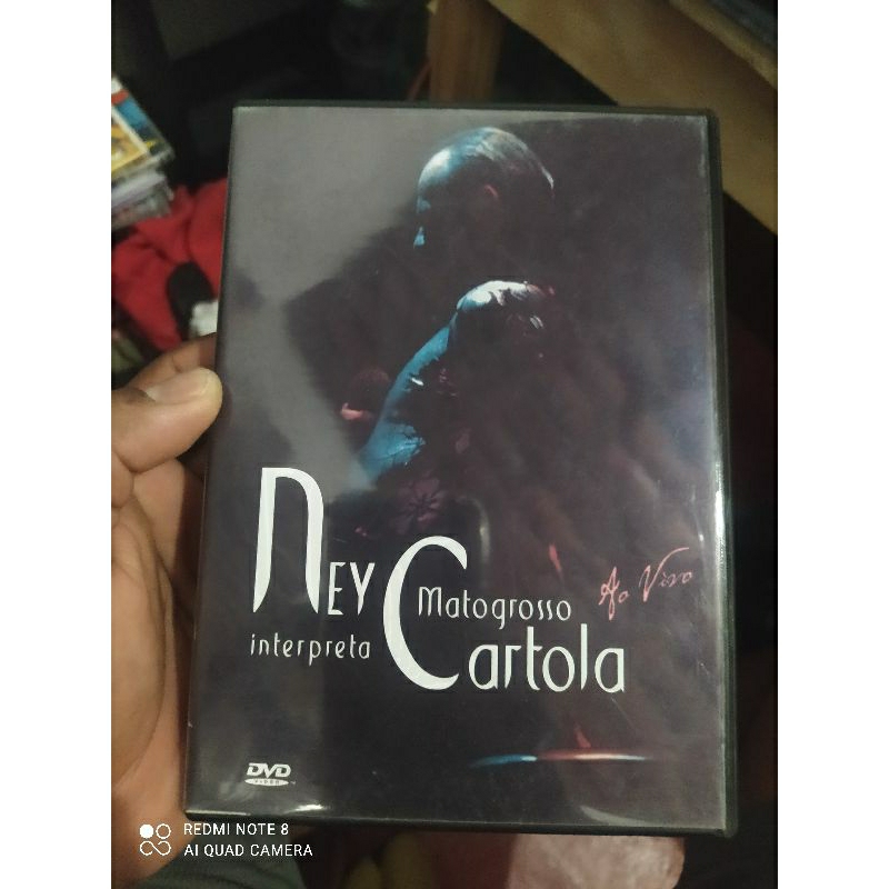 DVD Ney Matogrosso - Interpreta Cartola Ao Vivo