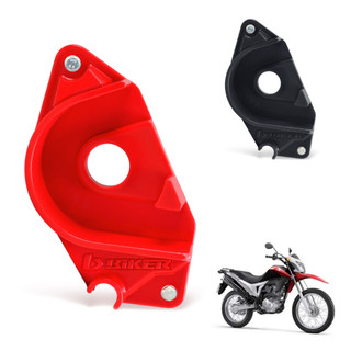 Protetor Anti Block Pinhão Corrente Motor Biker Trilha Honda Bros 150 / CG 150 Lançamento